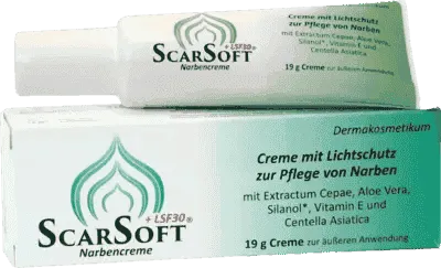 Acne scar creams, SCARSOFT SPF 30, scar cream