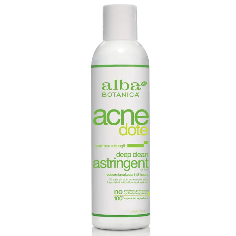 ALBA BOTANICA - Natural ACNEdote Deep Clean Astringent - 6 fl. oz. (177 ml)