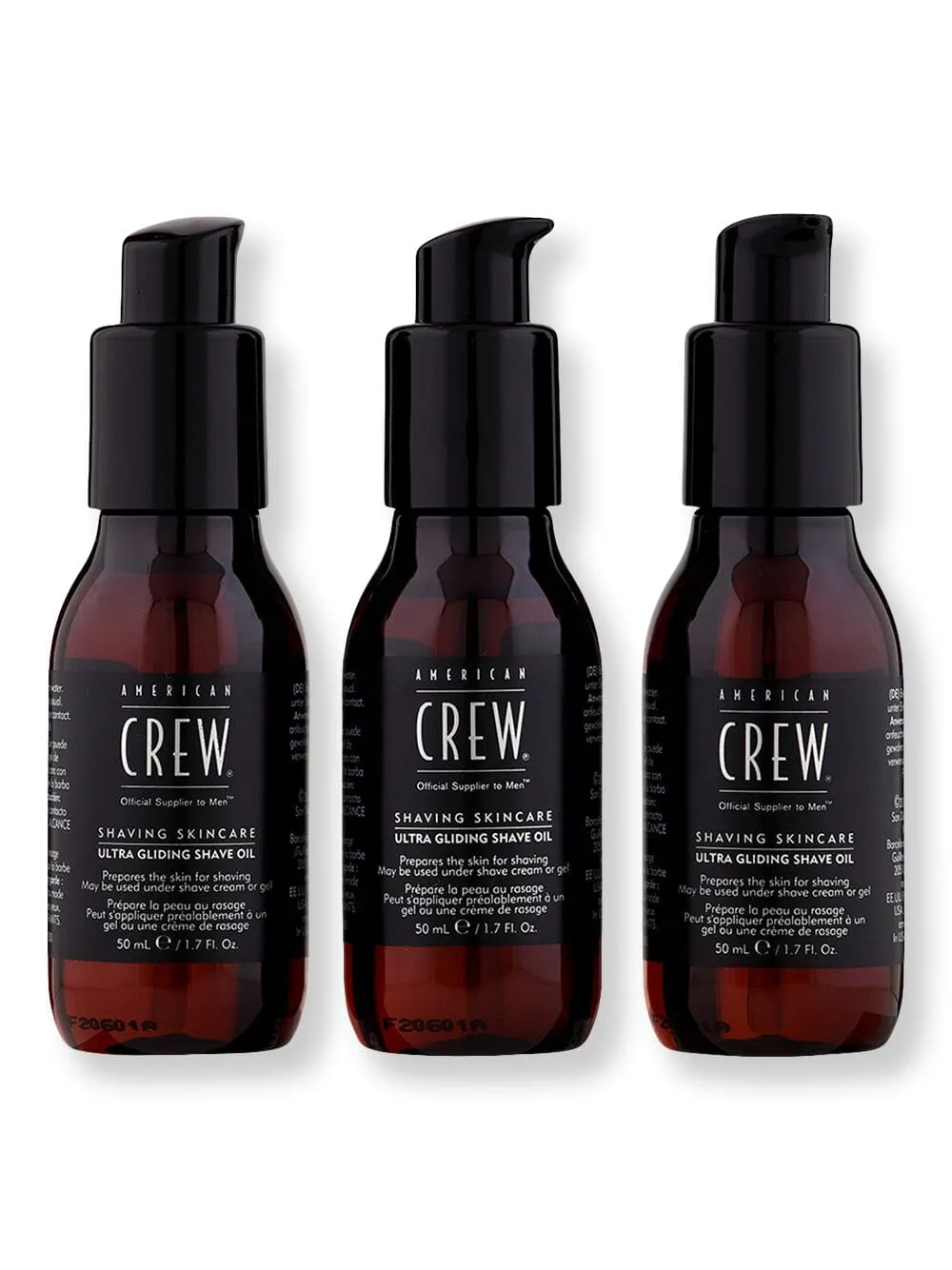 American Crew Ultra Gliding Shave Oil 3 Ct 1.7 oz