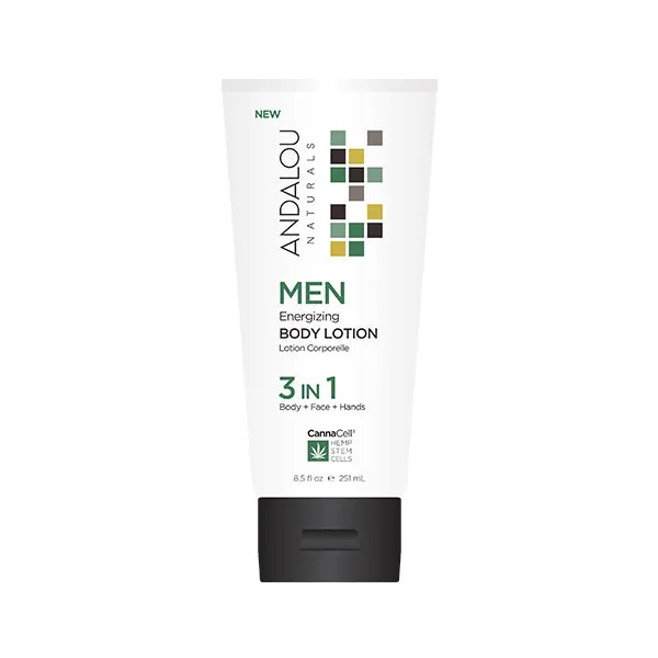 Andalou - Body Lotion Men's 3 in 1 Energizing