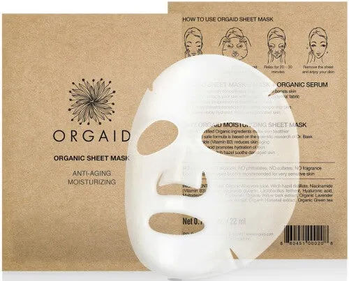 Anti-aging & Moisturizing Organic Sheet Mask