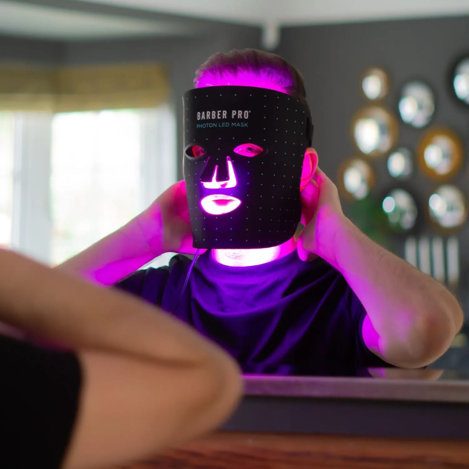 Barber Pro Photon LED Light Therapy Facial Mask