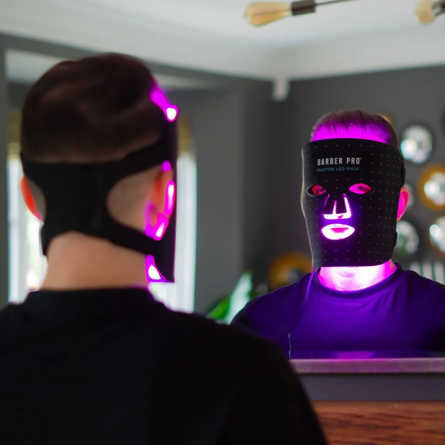 Barber Pro Photon LED Light Therapy Facial Mask