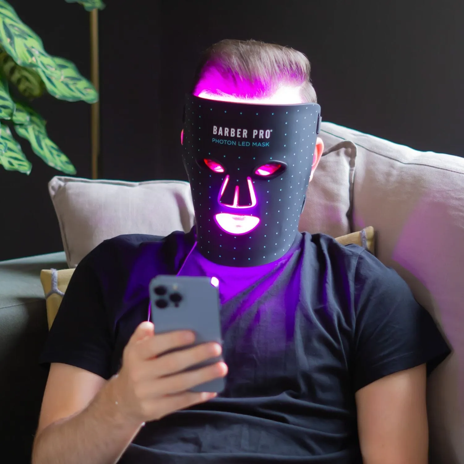 Barber Pro Photon LED Light Therapy Facial Mask