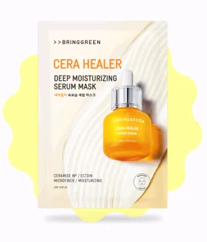 BRING GREEN Cera Healer Deep Moisturizing Serum Mask 23g*5