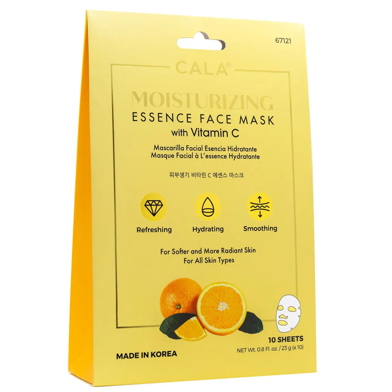 Cala Moisturizing Essence Face Mask (Vitamin C)