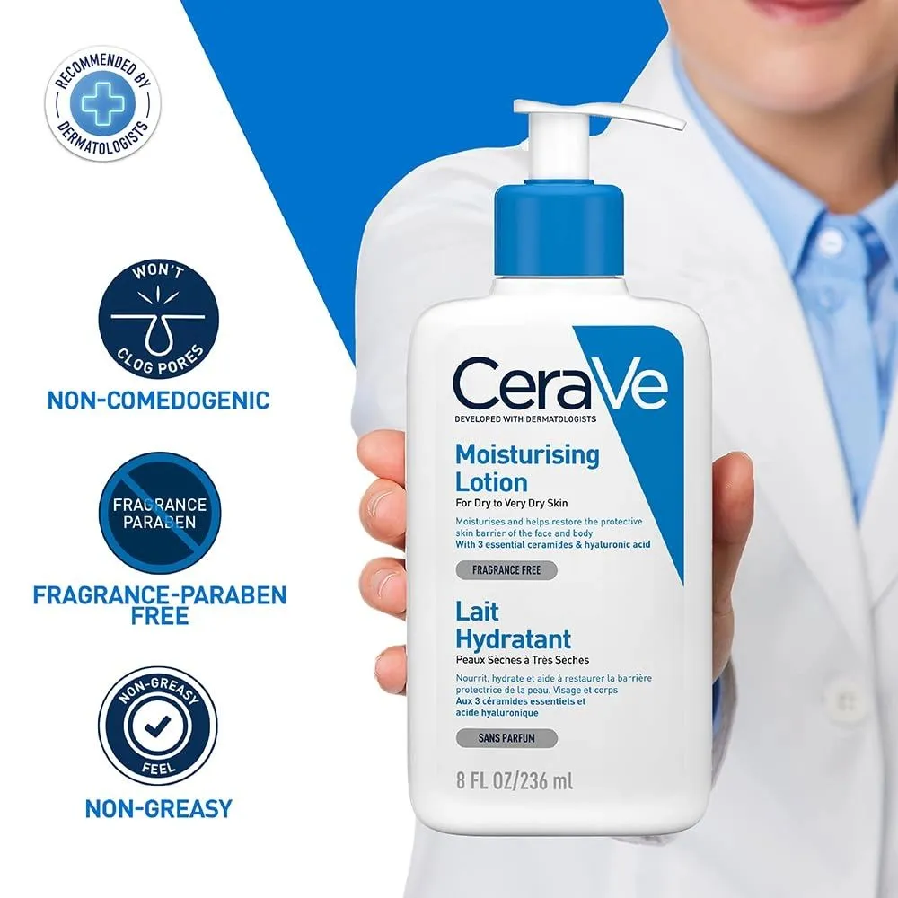 CeraVe Moisturising Lotion Lait Hydratant - 236ml