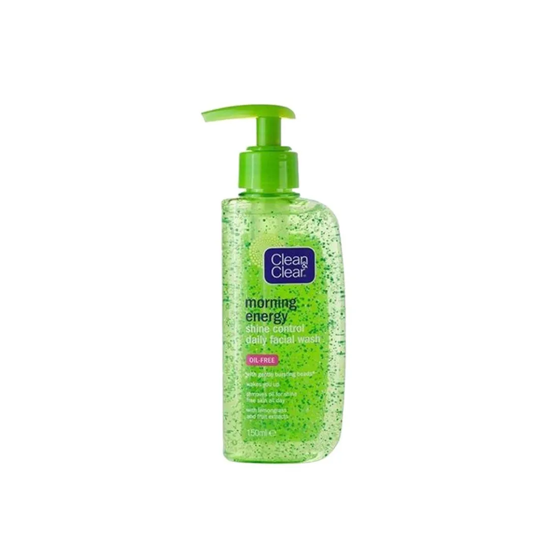 Clean & Clear Morning Energy Shine Control Wash 150ml