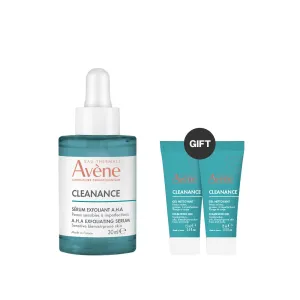 Cleanance A.H.A Exfoliating Serum With Gifts