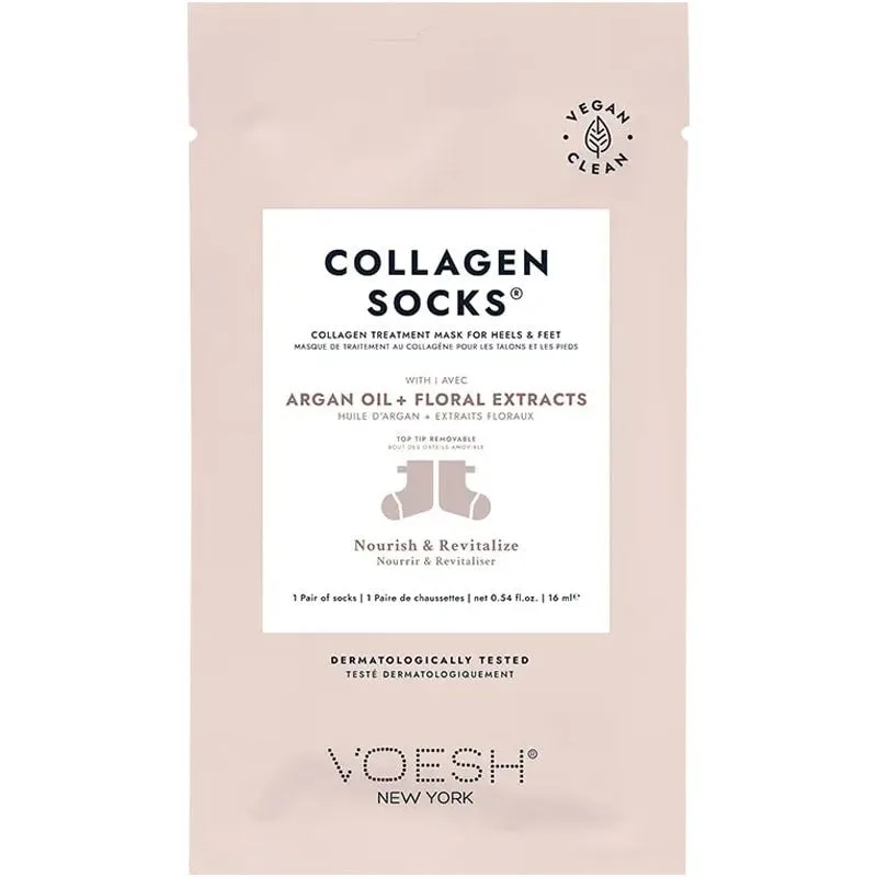 Collagen Socks - Argan Oil & Floral Extracts