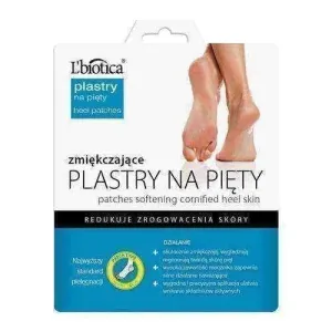 Cracked heels, L'biotica softening heel slices x 2 pieces