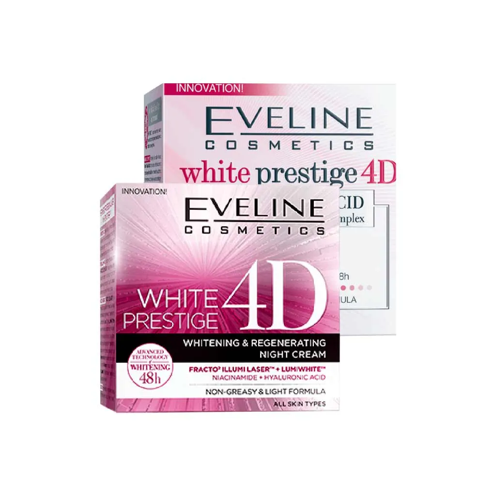 Eveline White Prestige Whitening And Regenerating Night Cream 50ml