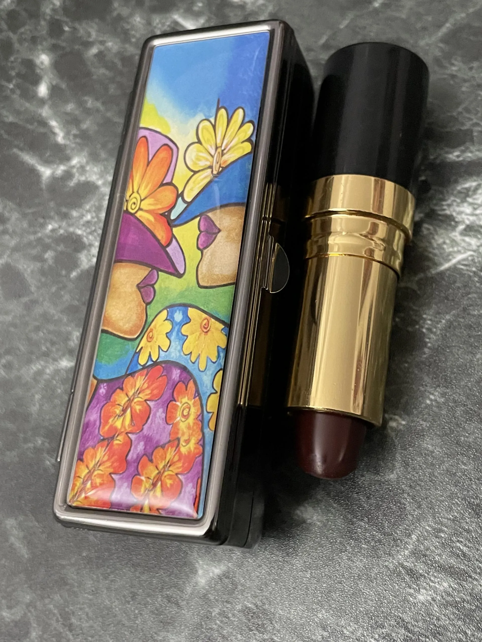 Garden Spirit Lipstick Mirror Case