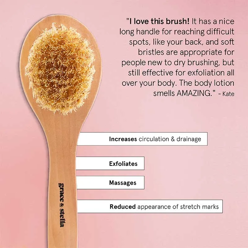 Grace & Stella Body Exfoliating Dry Brush