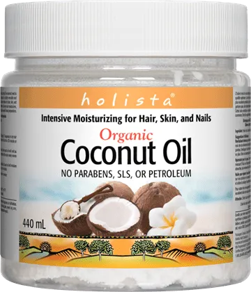 Holista Organic Coconut Oil, 440mL