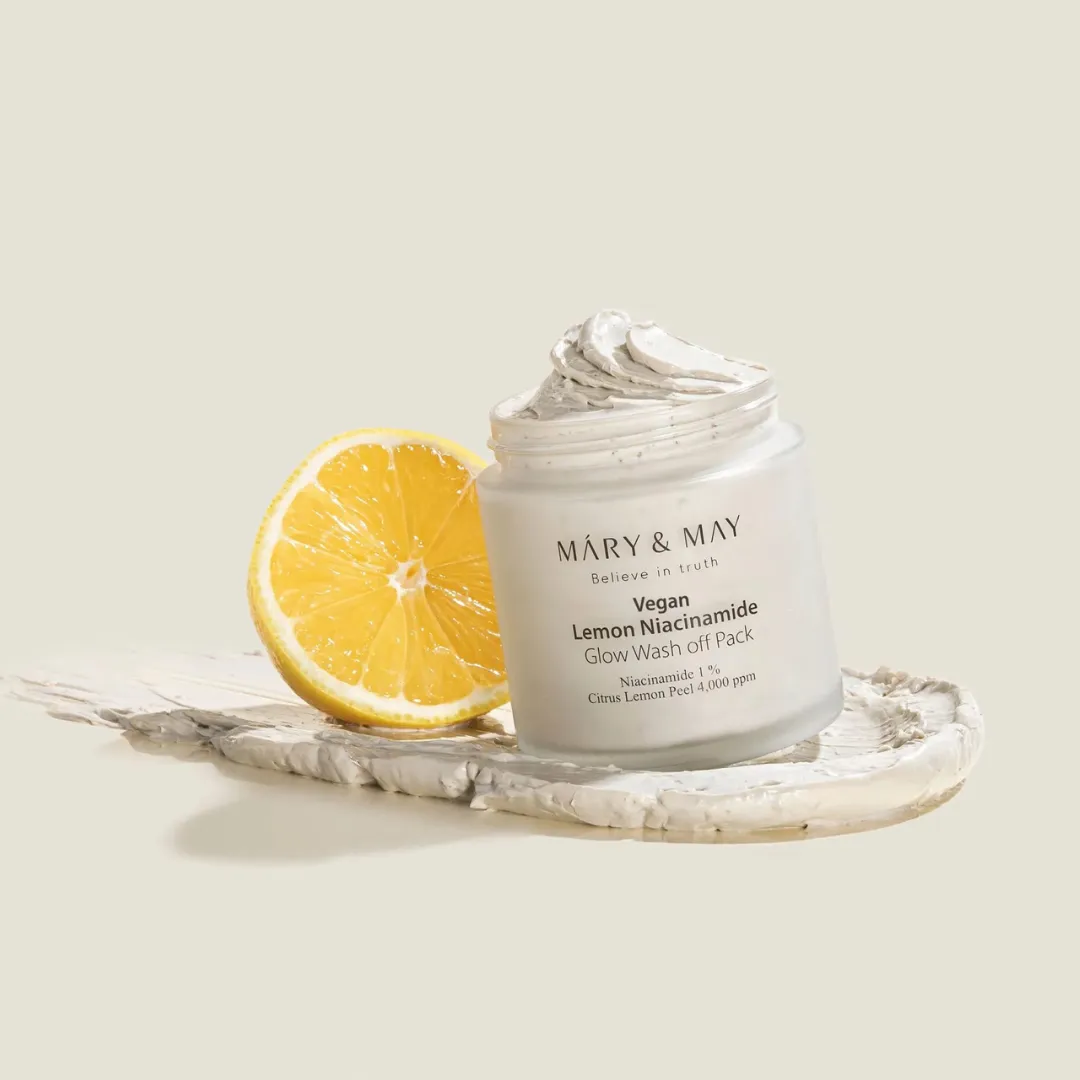 Lemon Niacinamide Glow Wash off Pack - 125g