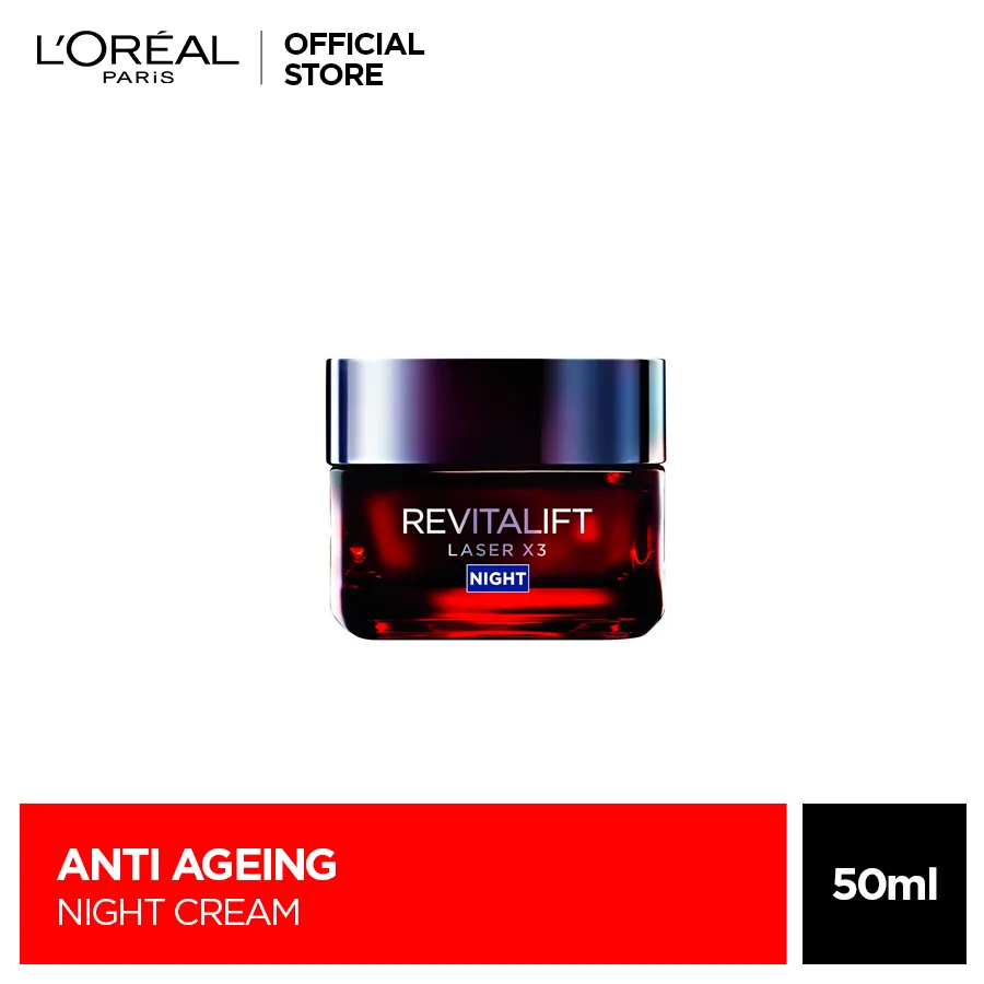 LOreal Revitalift Laser X3 Night Cream  -50ml