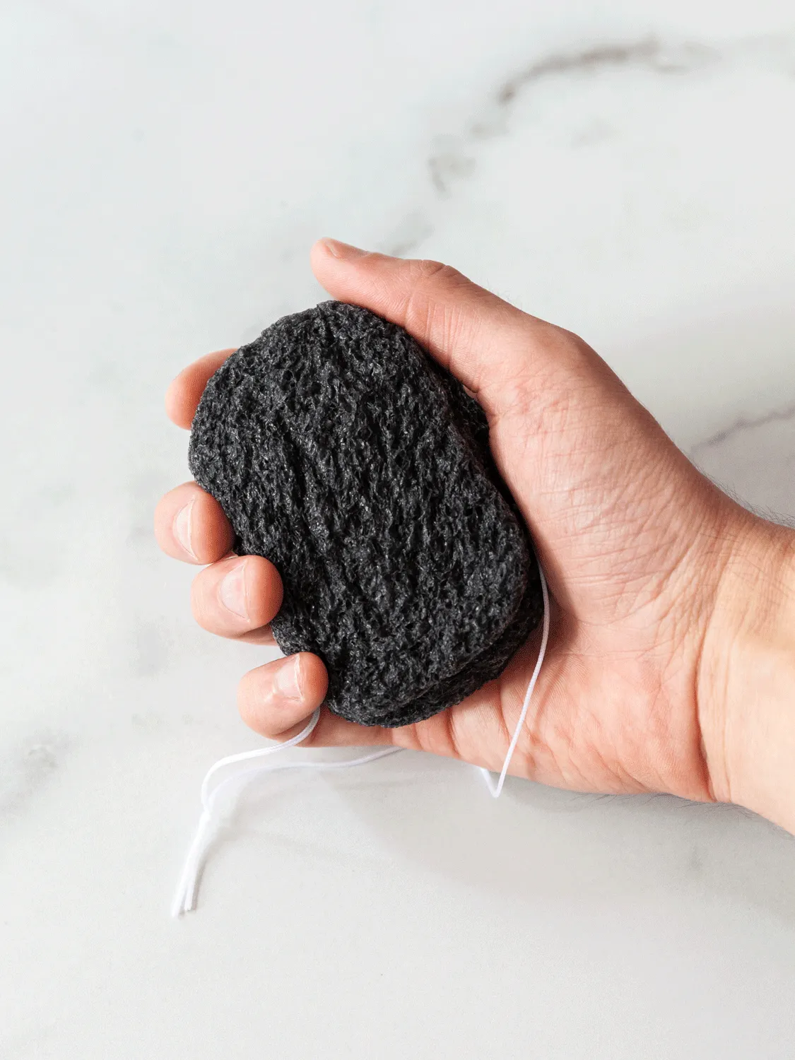 Morihata Binchotan Charcoal Facial Puff