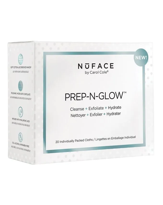 Nuface Prep-N-Glow Cloths