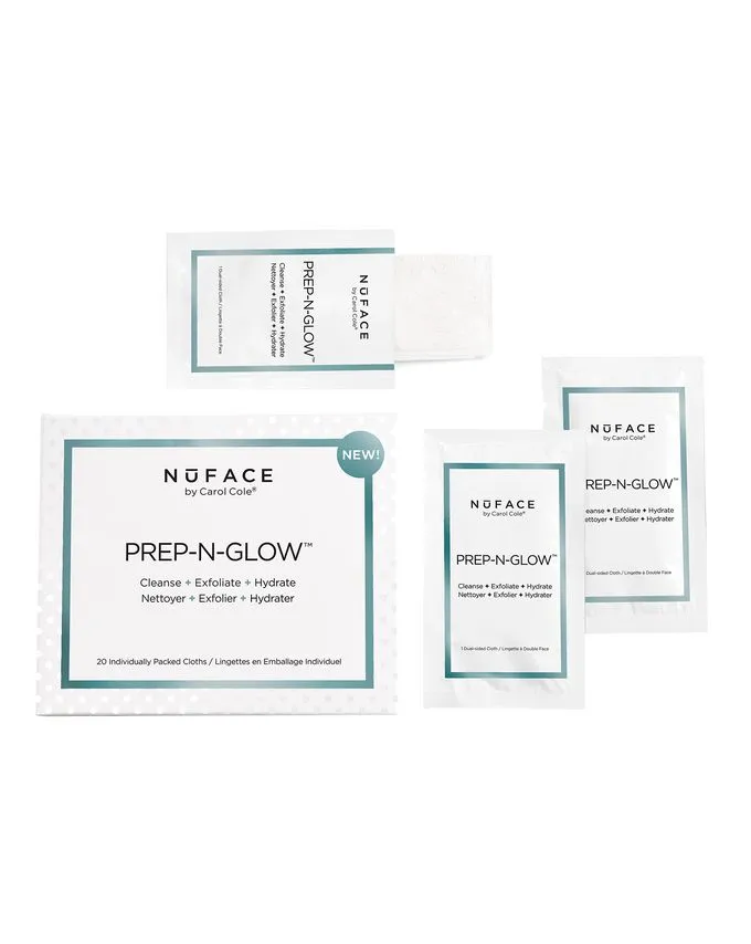 Nuface Prep-N-Glow Cloths