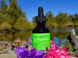 Organic Anti-aging Face Oil - Raw Vegan