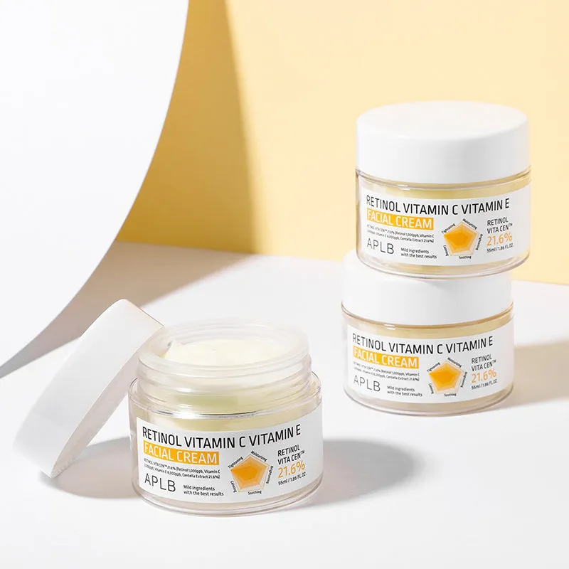 Retinol Vitamin C Vitamin E Facial Cream