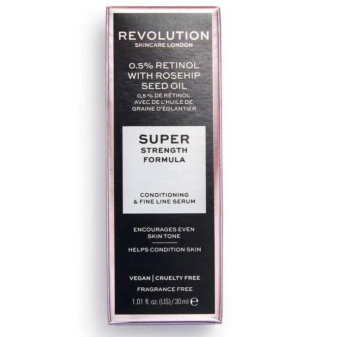 REVOLUTION SKINCARE Extra 0.5% Retinol Serum with Rosehip Seed Oil