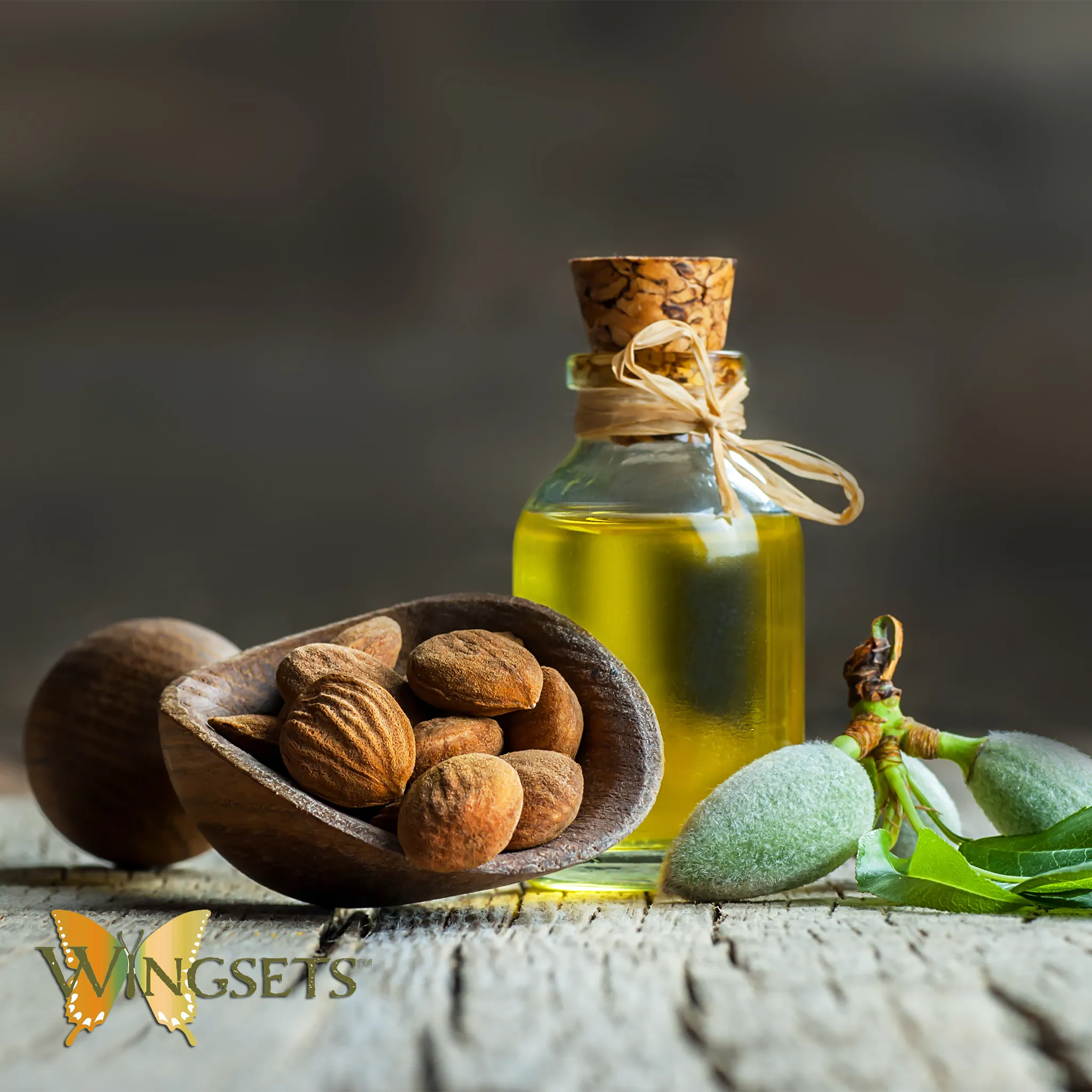 Sweet Almond oil - certified organic ingredient