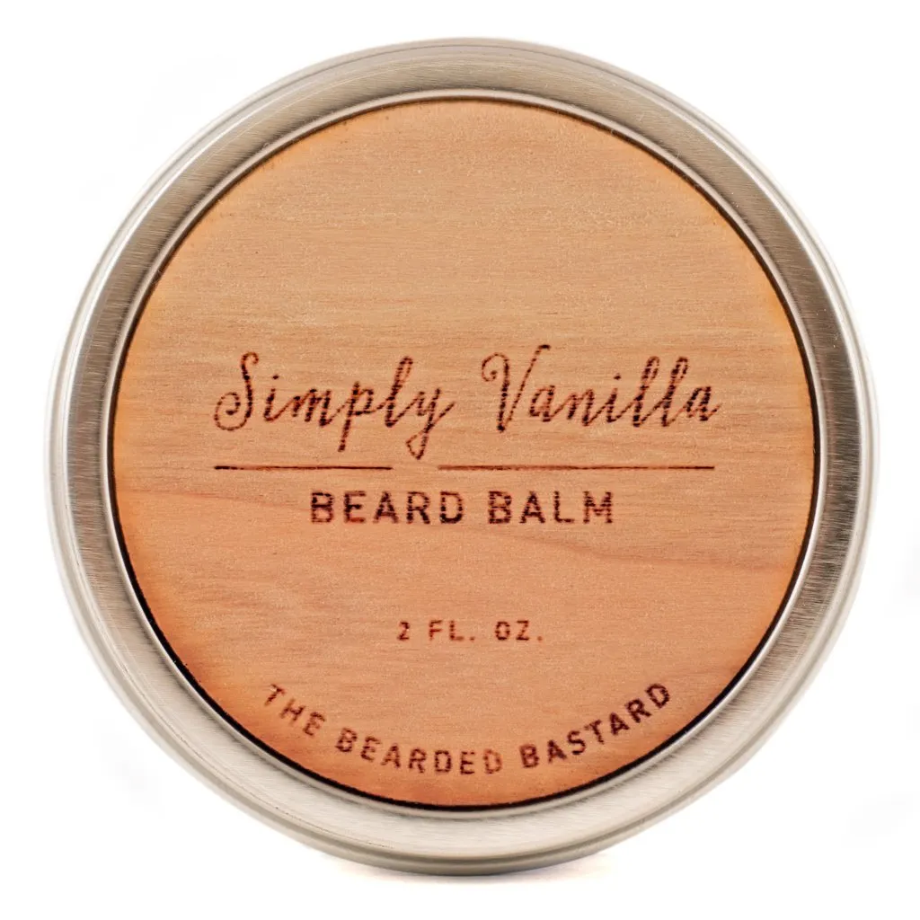 The Bearded Bastard Simply Vanilla Beard Balm