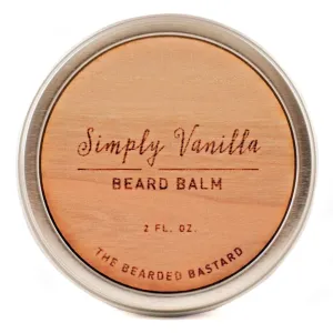 The Bearded Bastard Simply Vanilla Beard Balm