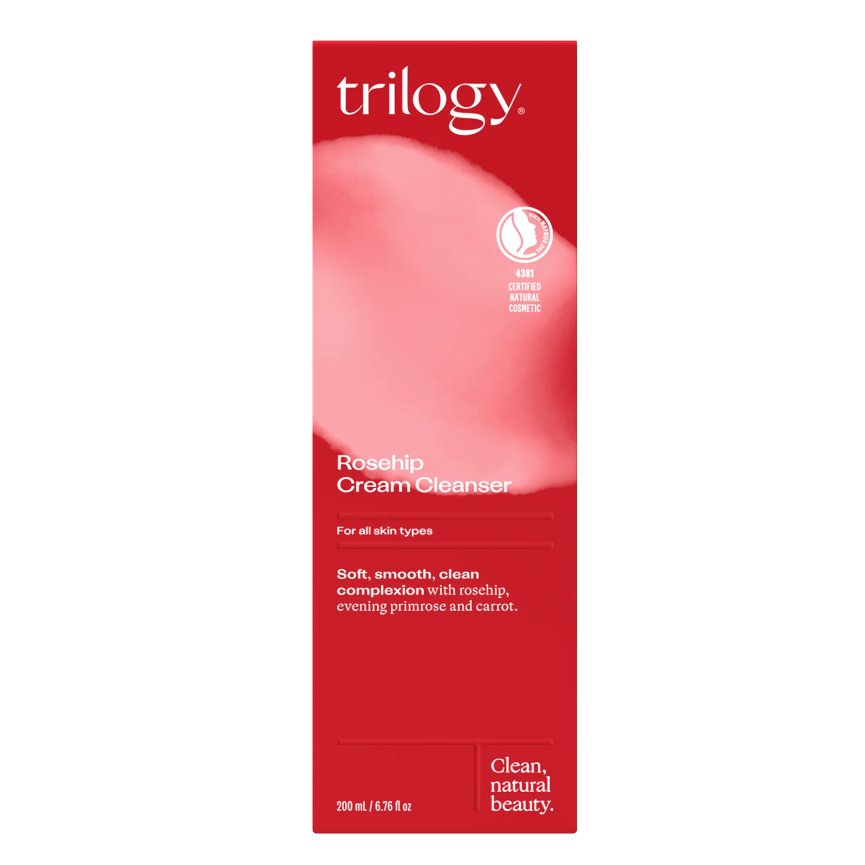 TRILOGY Rosehip Cream Cleanser (200ml)